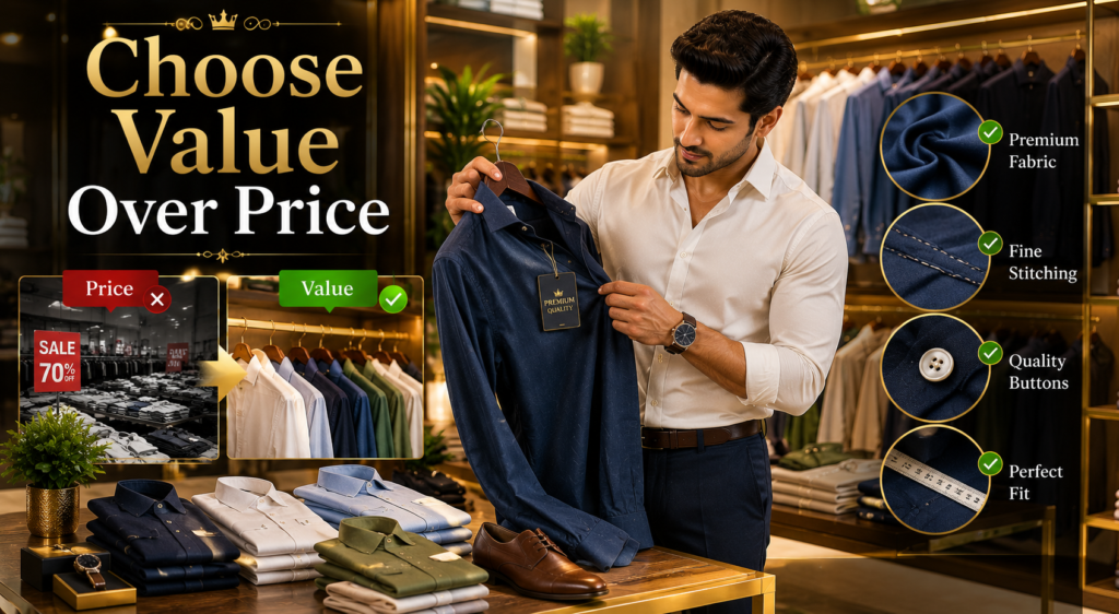 Why Smart Shopping Matters in Men’s Fashion 🛍️