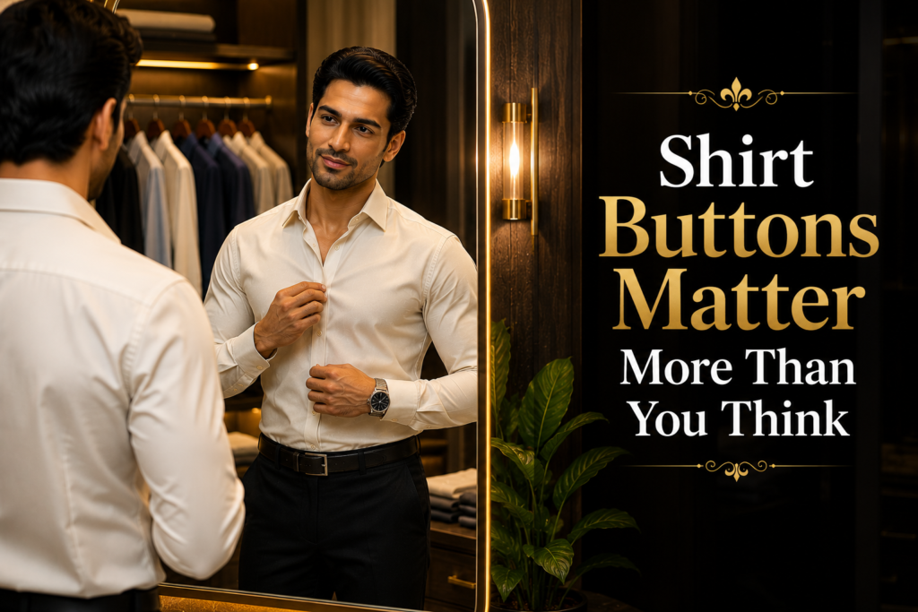 Why Buttons Are Important in Shirt Quality 👑
