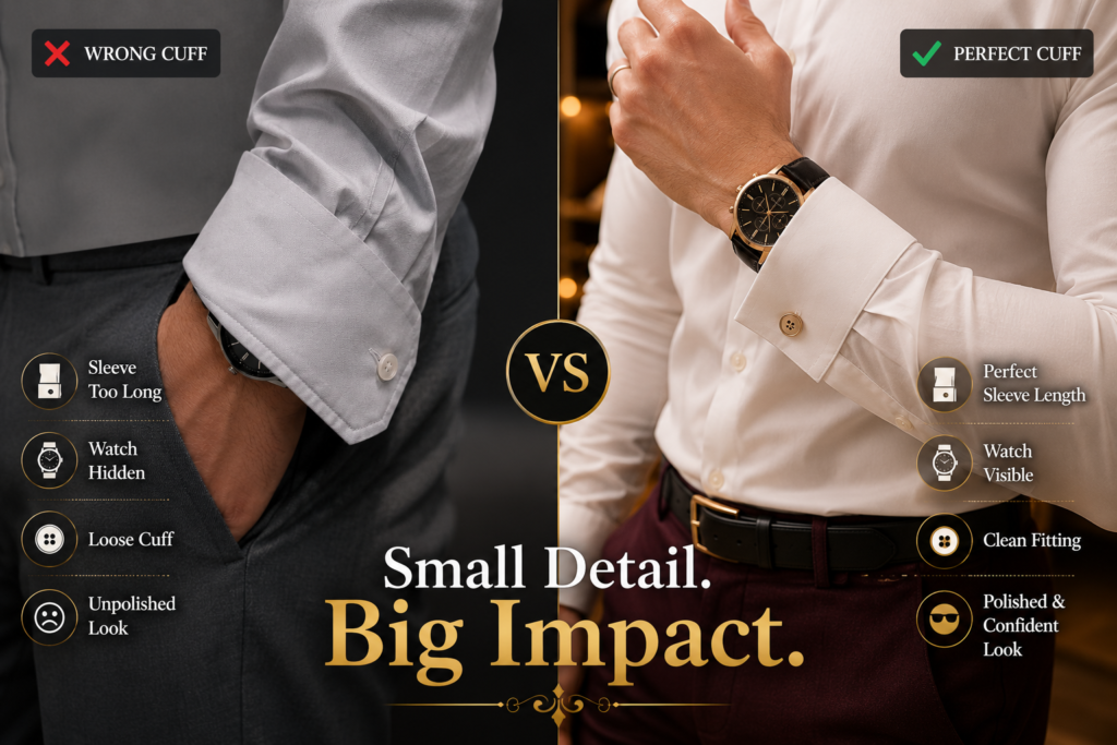 Button Cuff Style – Everyday Gentleman Choice 🔘