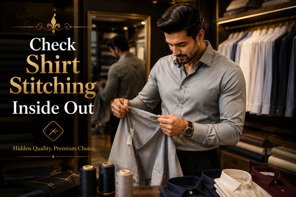 Shirt kharidte waqt andar kya check kare