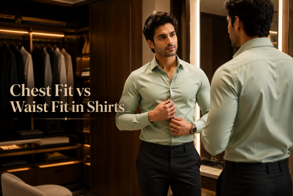Chest Fit vs Waist Fit in Shirts