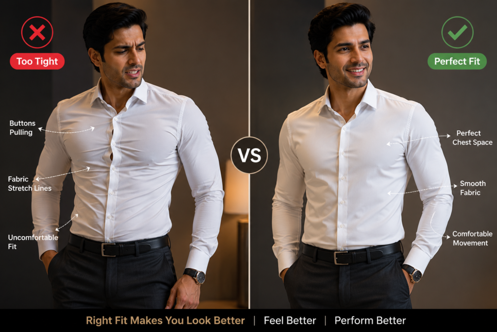 Common Shirt Fitting Mistakes Men Should Avoid