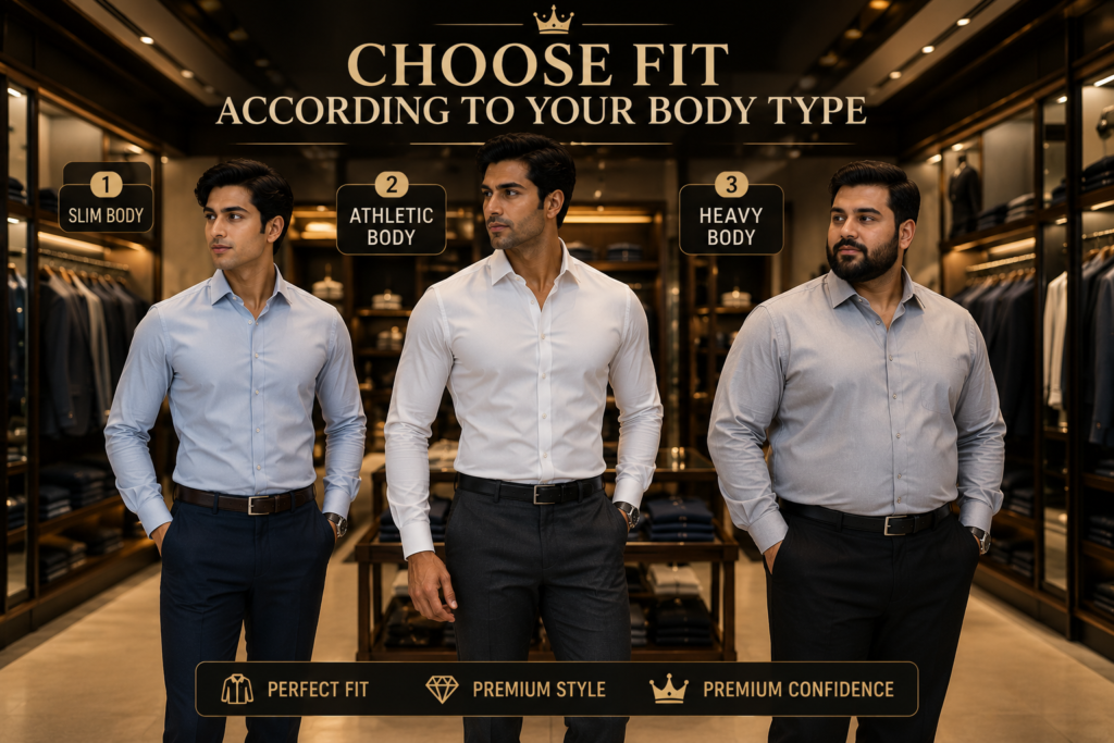 Shoulder Fit According to Body Type