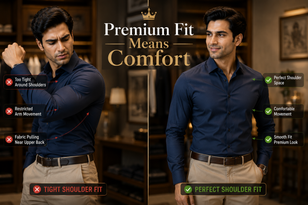 What is Perfect Shoulder Fit in Shirts? 👕