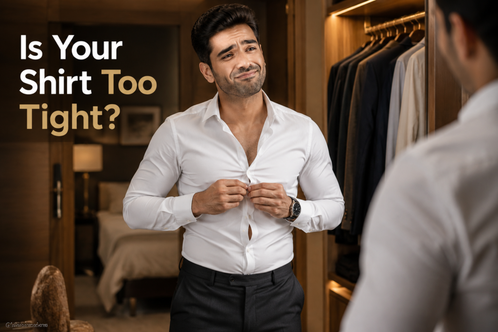 Why a Too Tight Shirt Can Ruin Your Whole Look