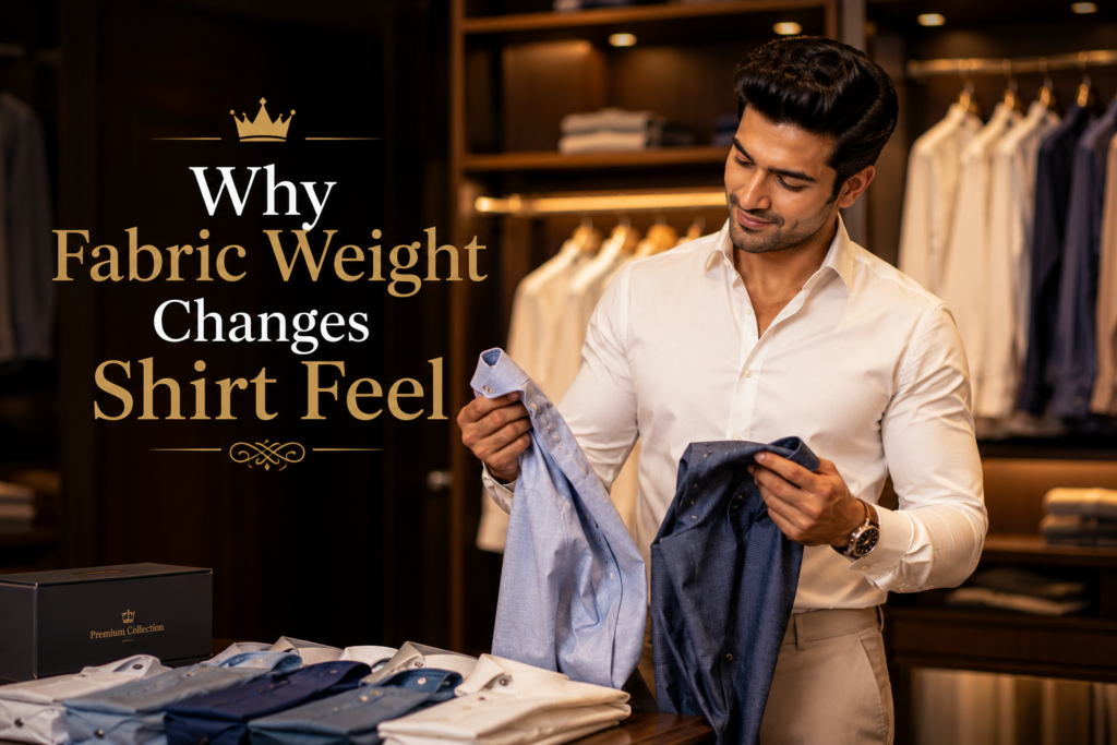 Why Fabric Weight Changes Shirt Feel