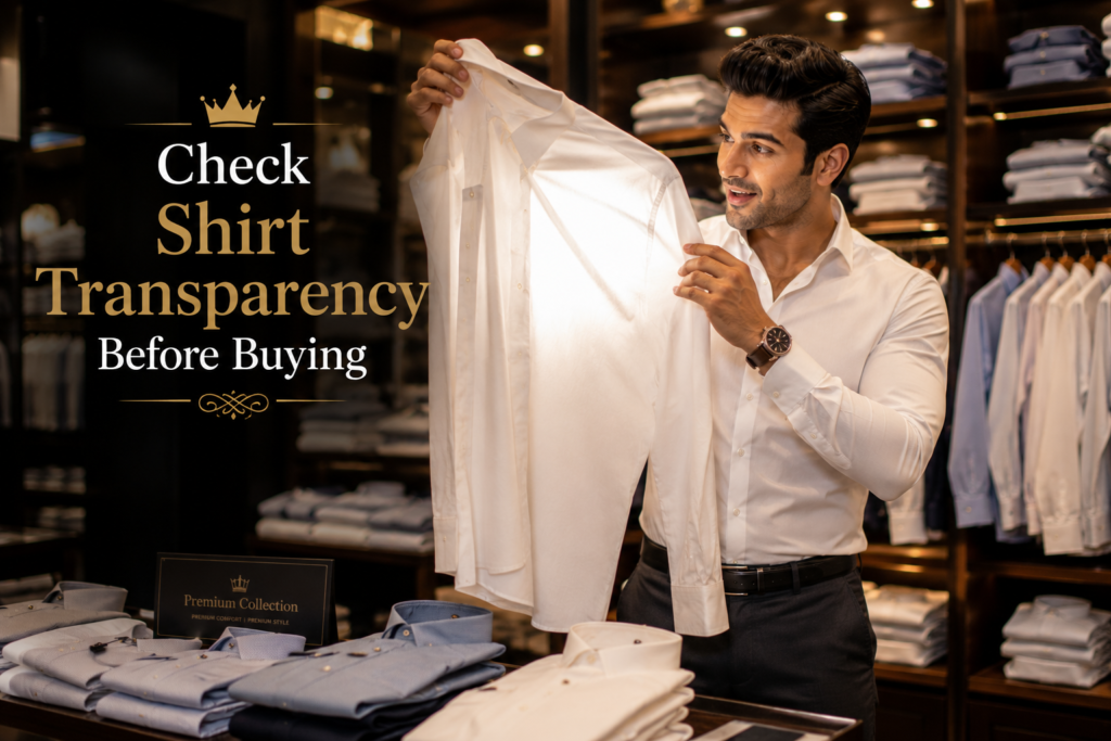How to Check Shirt Transparency Before Buying