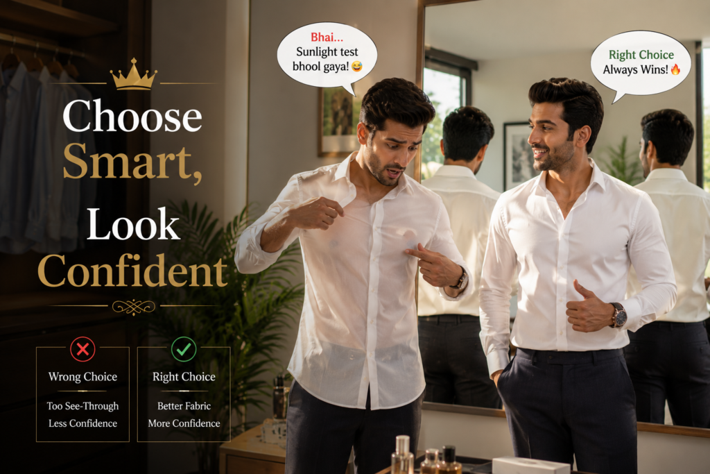 Why Some White Shirts Become See Through