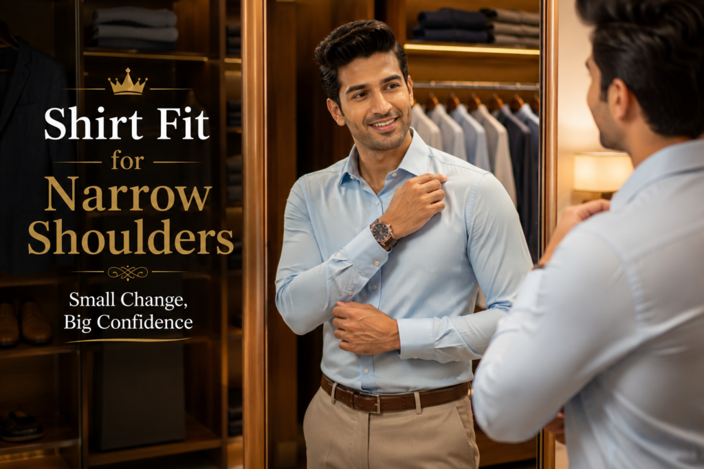 Shirt Fit for Men With Narrow Shoulders
