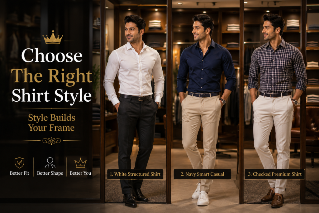 Best Shirt Styles for Narrow Shoulders