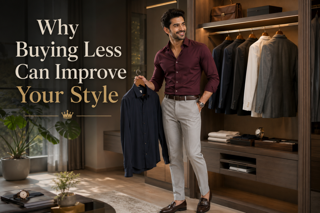 Why Buying Less Can Improve Your Style