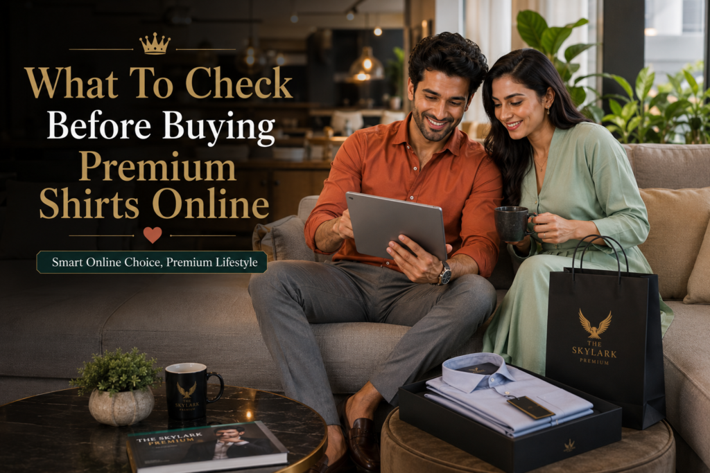 What to Check Before Buying Premium Shirts Online