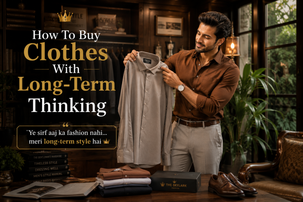 How to Buy Clothes With Long-Term Thinking