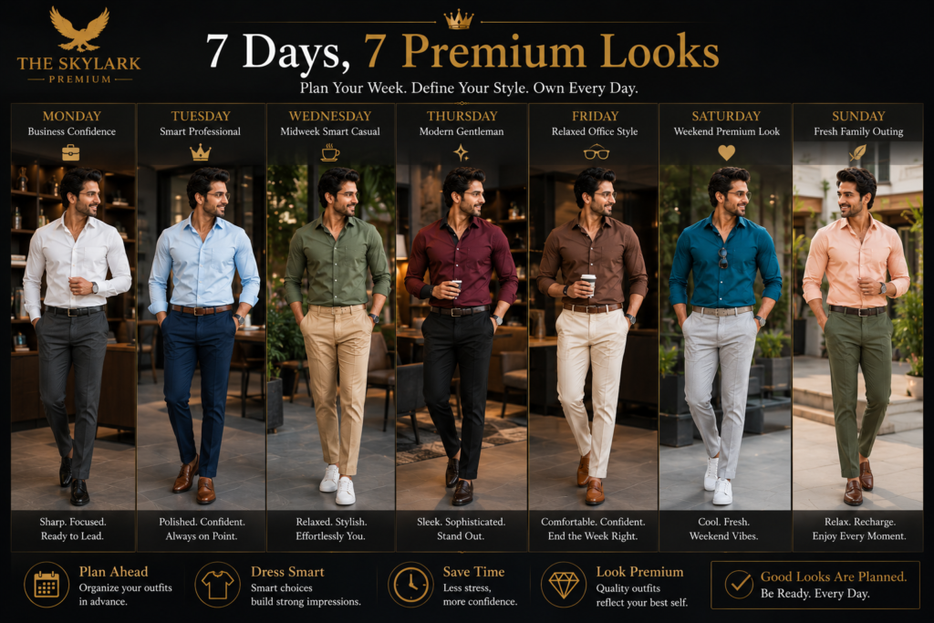 Weekly Outfit Planning for Men