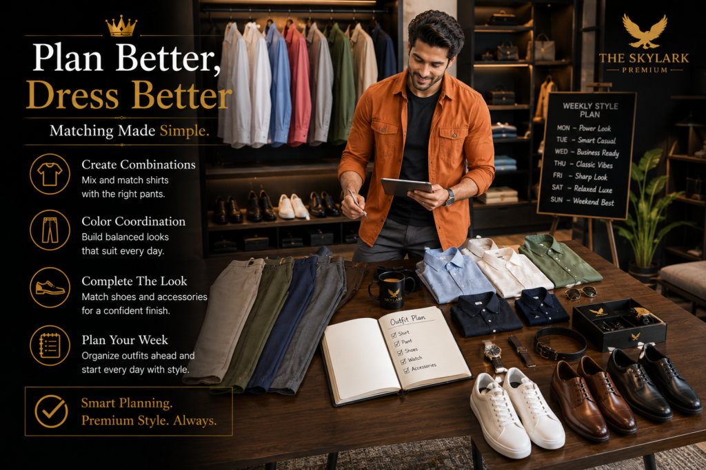 Weekly Outfit Planning Checklist for Men