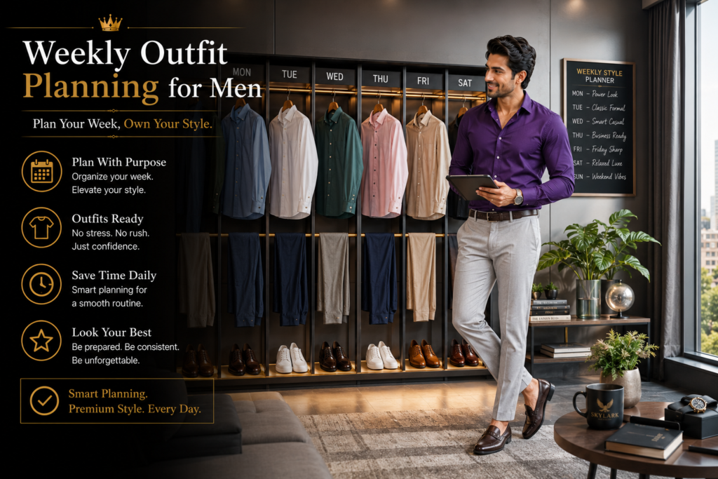 How to Plan Weekly Outfits for Men