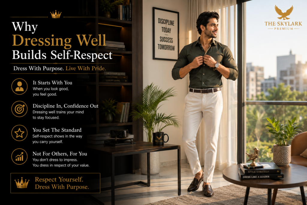 Why Dressing Well Builds Self-Respect