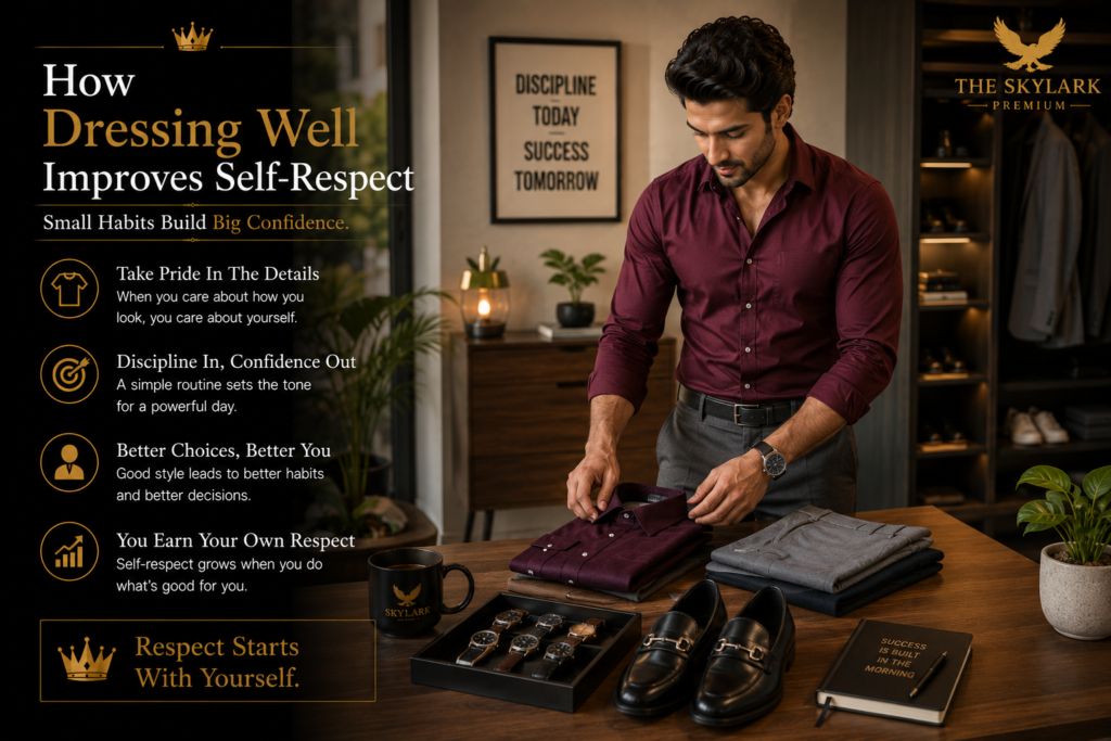 How Dressing Well Improves Self-Respect πβ¨