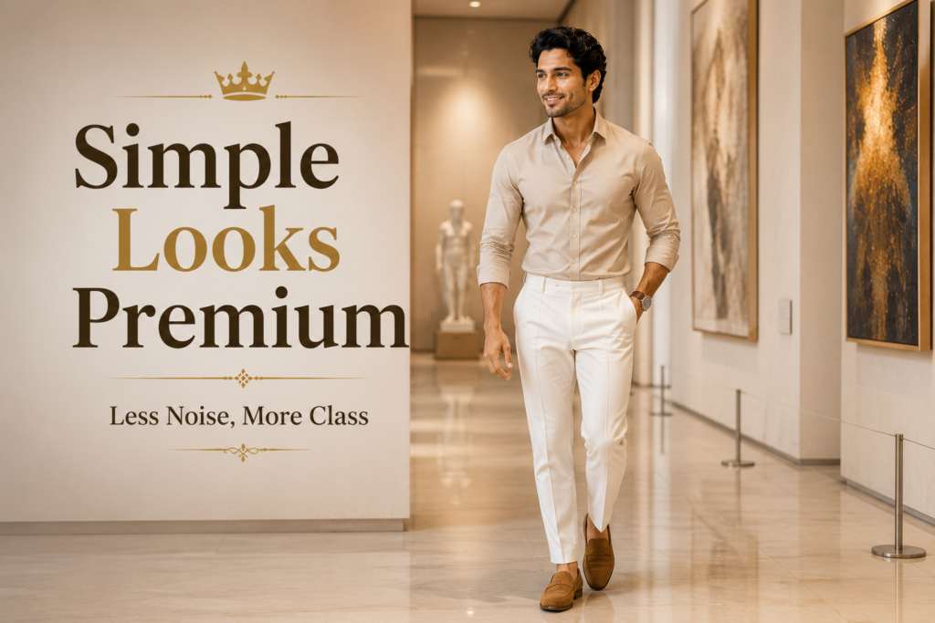 Why Simple Clean Style Looks More Premium Than Loud Fashion 