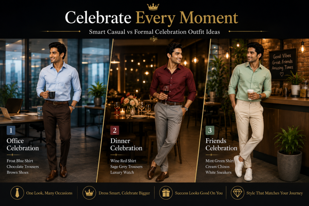 Smart Casual vs Formal Celebration Outfit Ideas 👑
