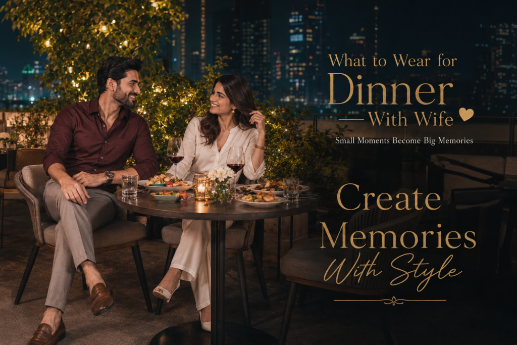 What to Wear for Dinner With Wife ❤️