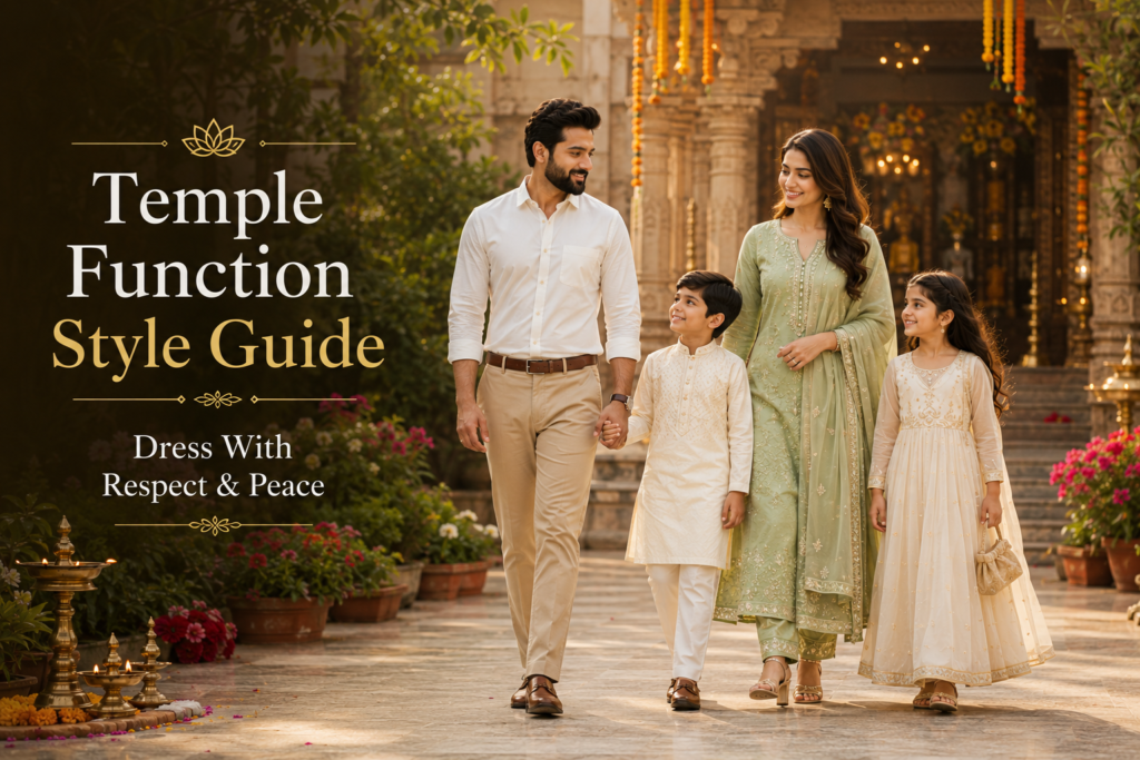 Temple or Puja Function Dressing Tips π