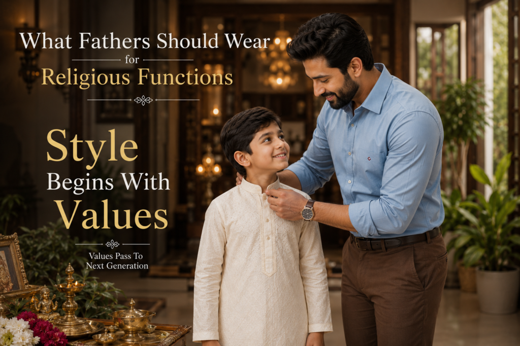 What Fathers Should Wear for Religious Functions π¨βπ¦