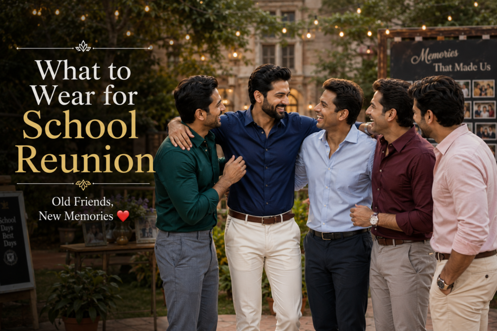 Why Dressing Matters for School Reunion 👔
