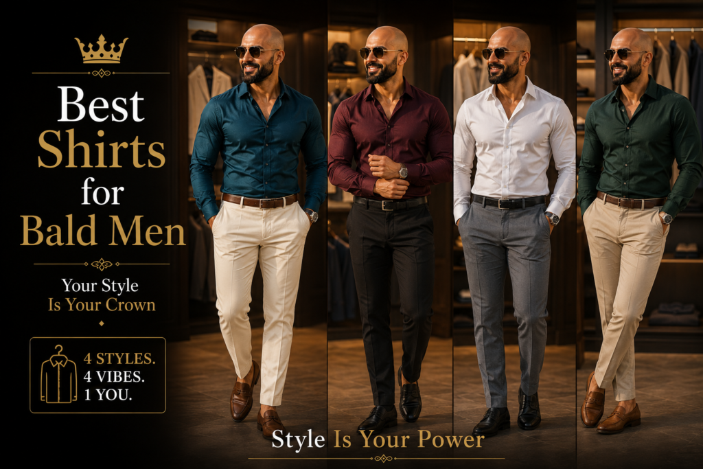 Best Shirts for Bald Men 👔