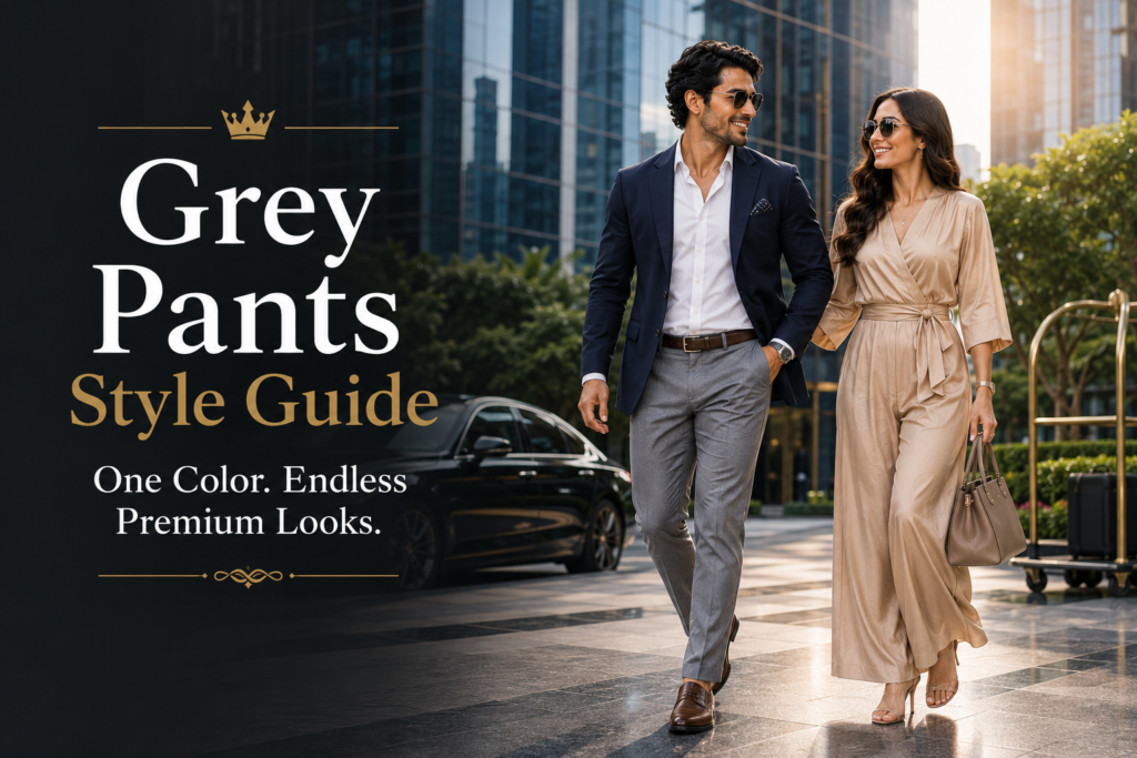 Grey Pants Styling Guide for Men