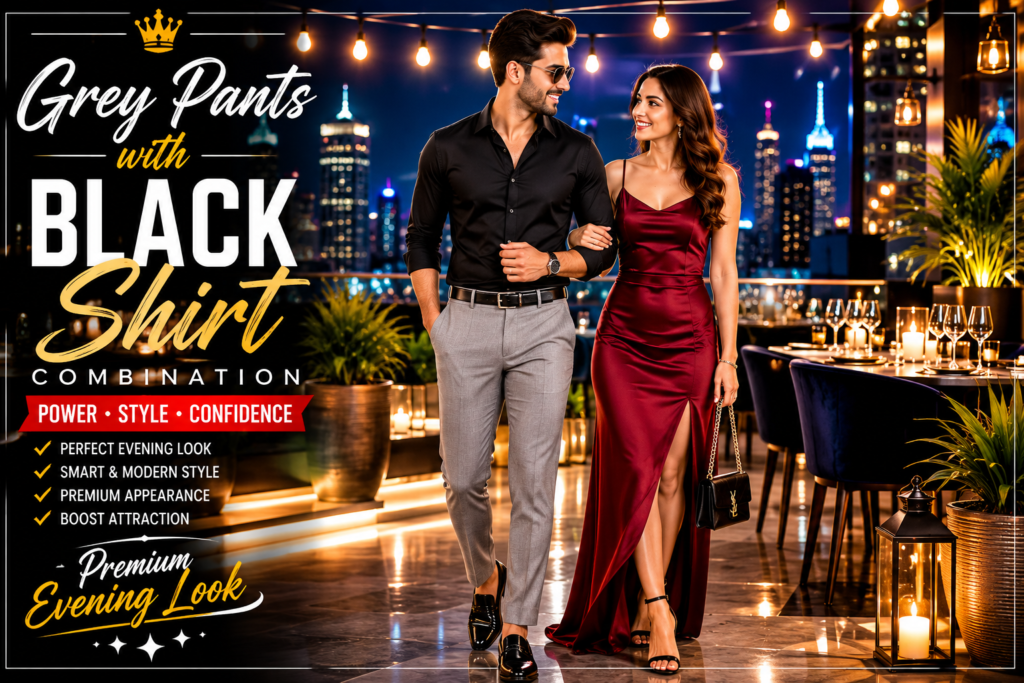 Grey pant ke sath kaunsi shirt achi lagti hai