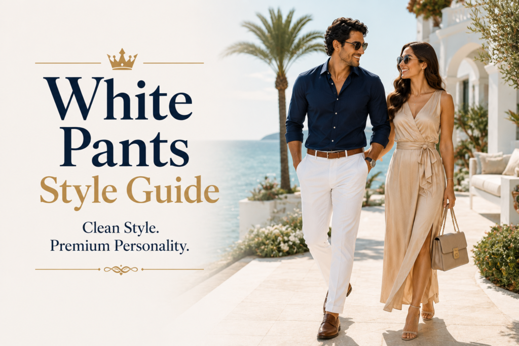 White Pants Outfit Ideas for Men