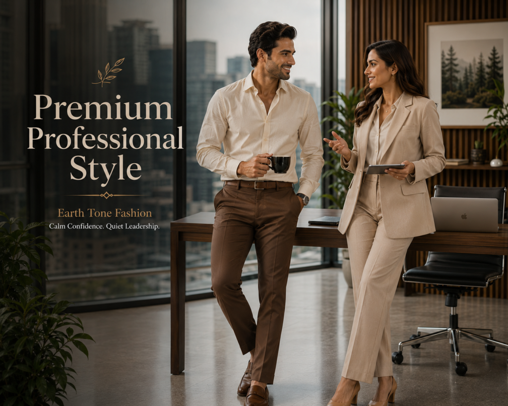 Earth Tone Office Outfit Ideas