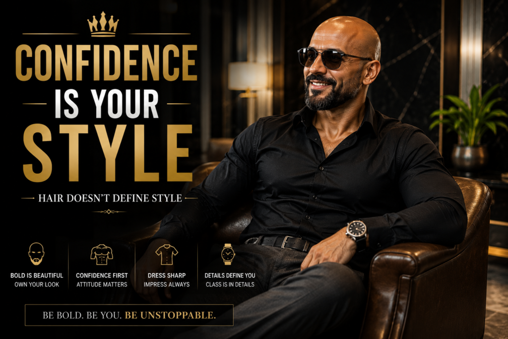 Bald Men Complete Style Guide