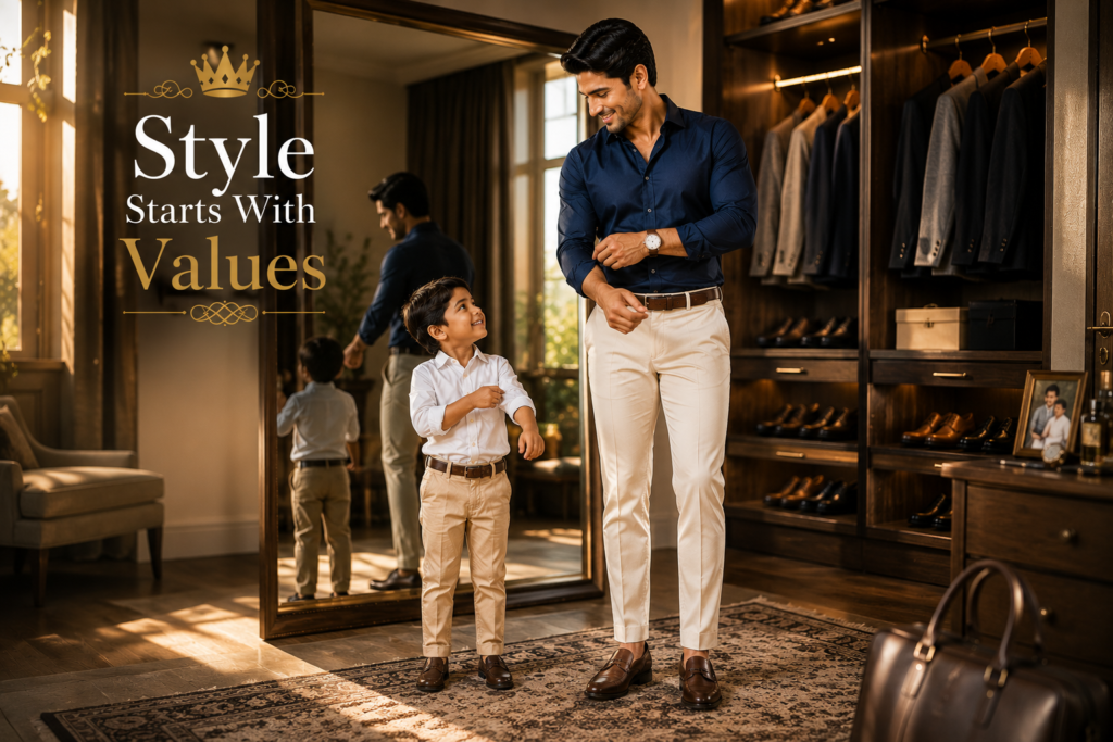 Ek father apne bete ko kya style habits sikhaye