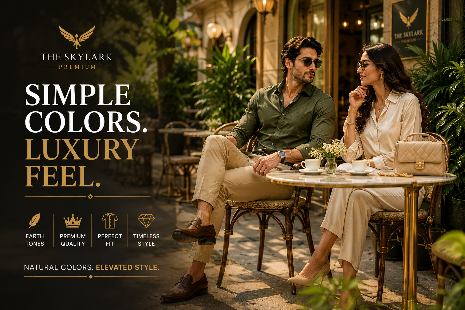 Premium look ke liye kaunse colors best hain