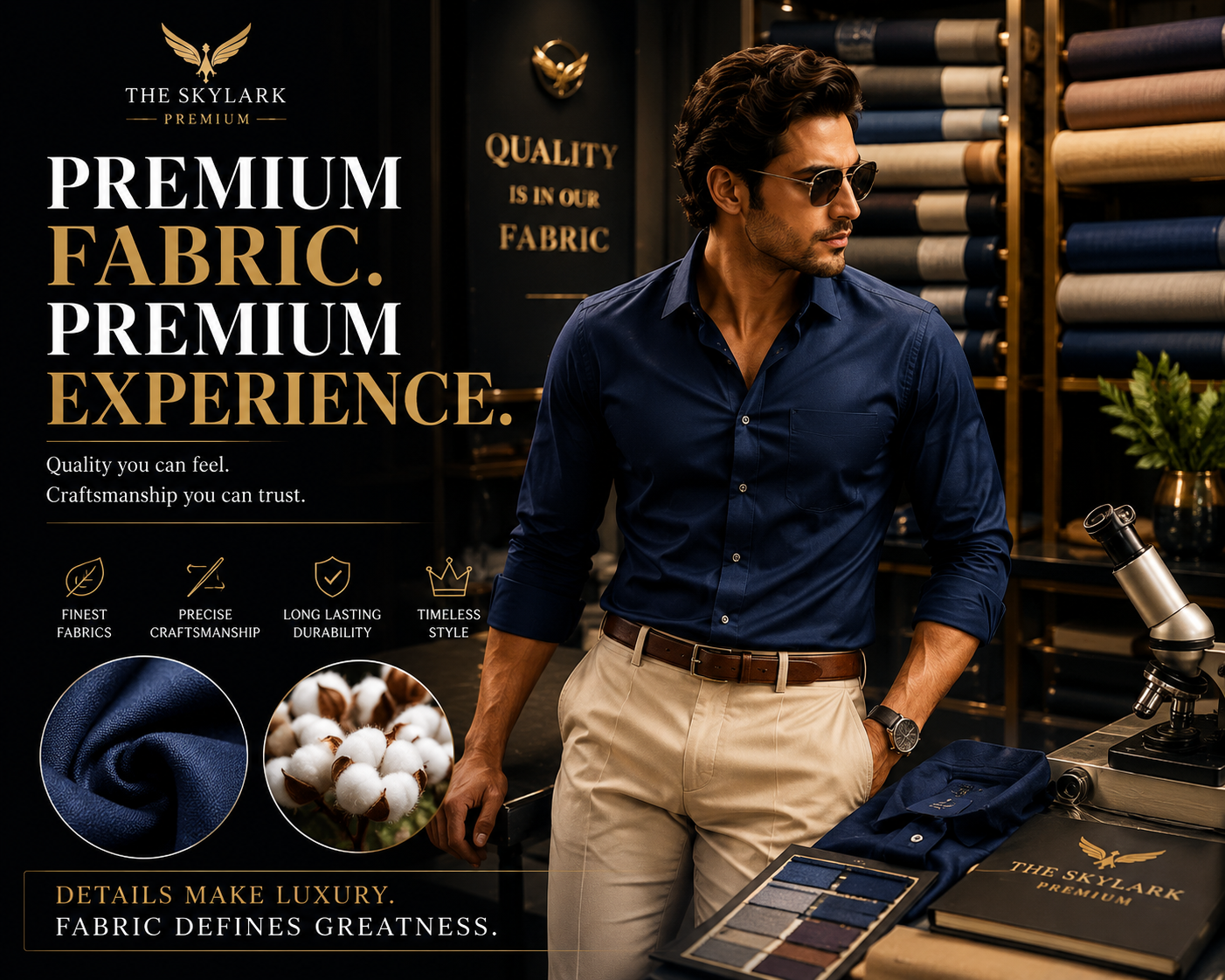 Why Fabric Is the Heart of a Premium Shirt
