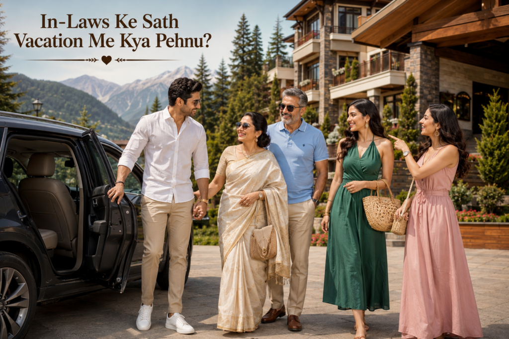 In-Laws Ke Sath Vacation Me Kya Pehnu
