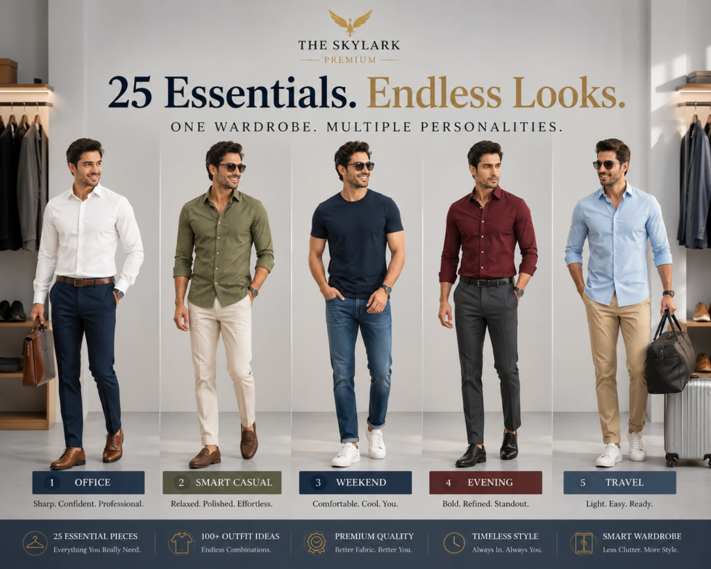Ultimate Capsule Wardrobe for Indian Men