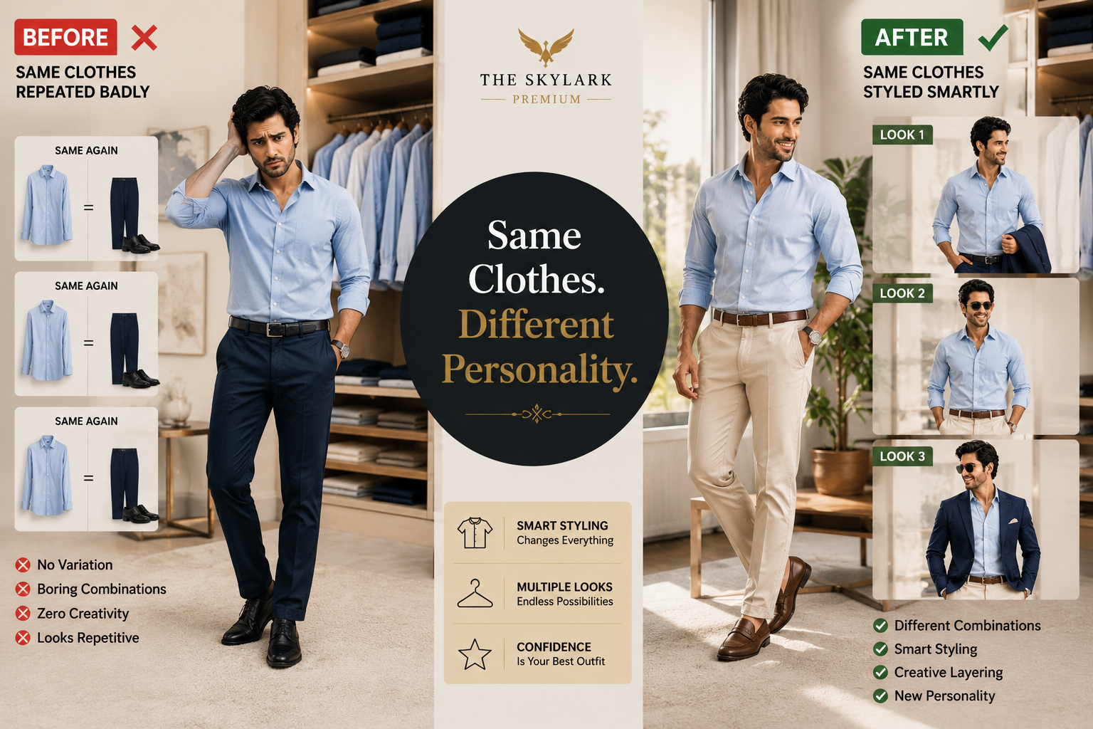 Same Clothes, Different Looks Formula