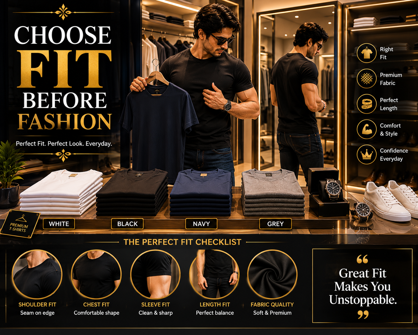 Slim Fit T-Shirts