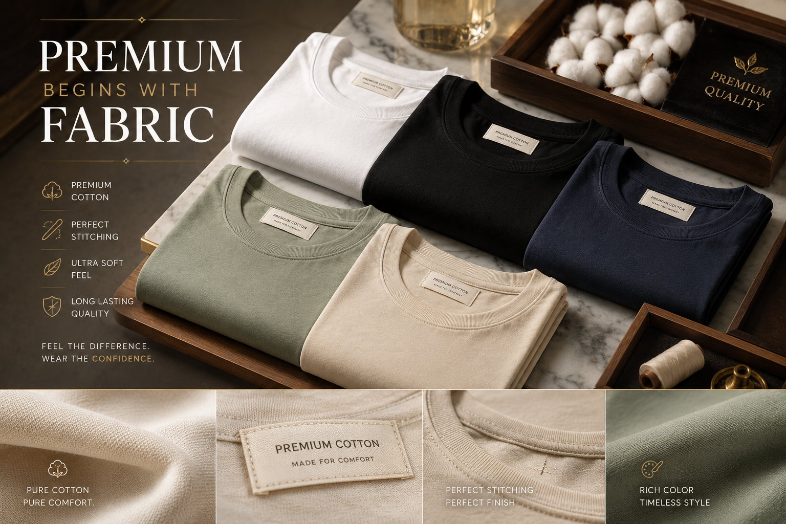Why Premium T-Shirts Feel Different