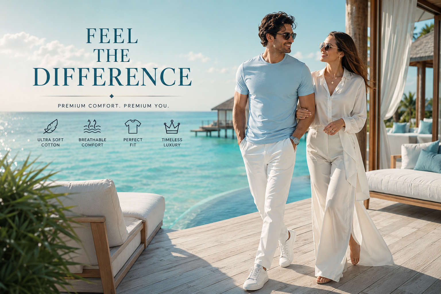 The Skylark Premium luxury lifestyle featuring premium cotton T-shirts, modern fashion, comfort and timeless style