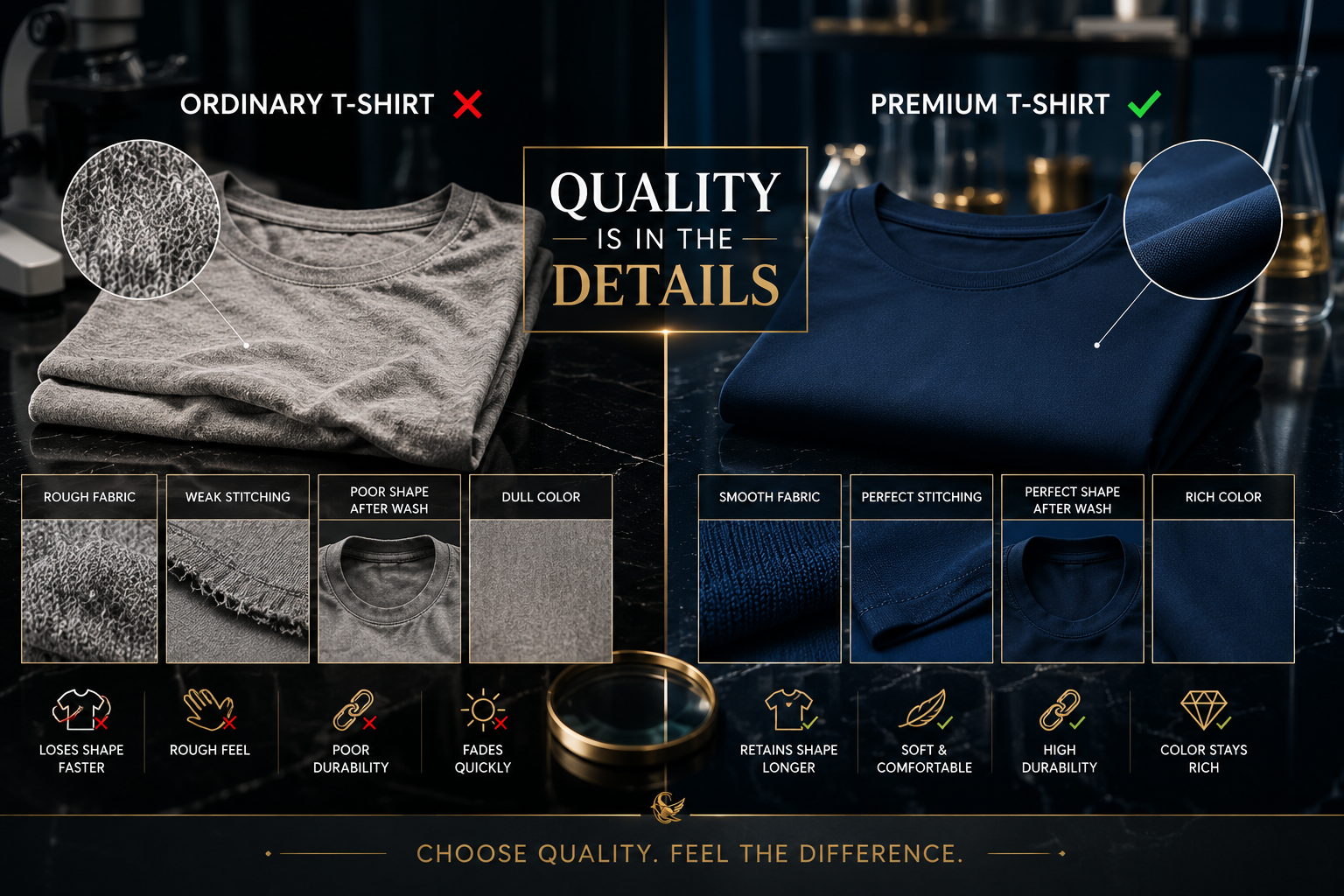 What Makes a T-Shirt Premium