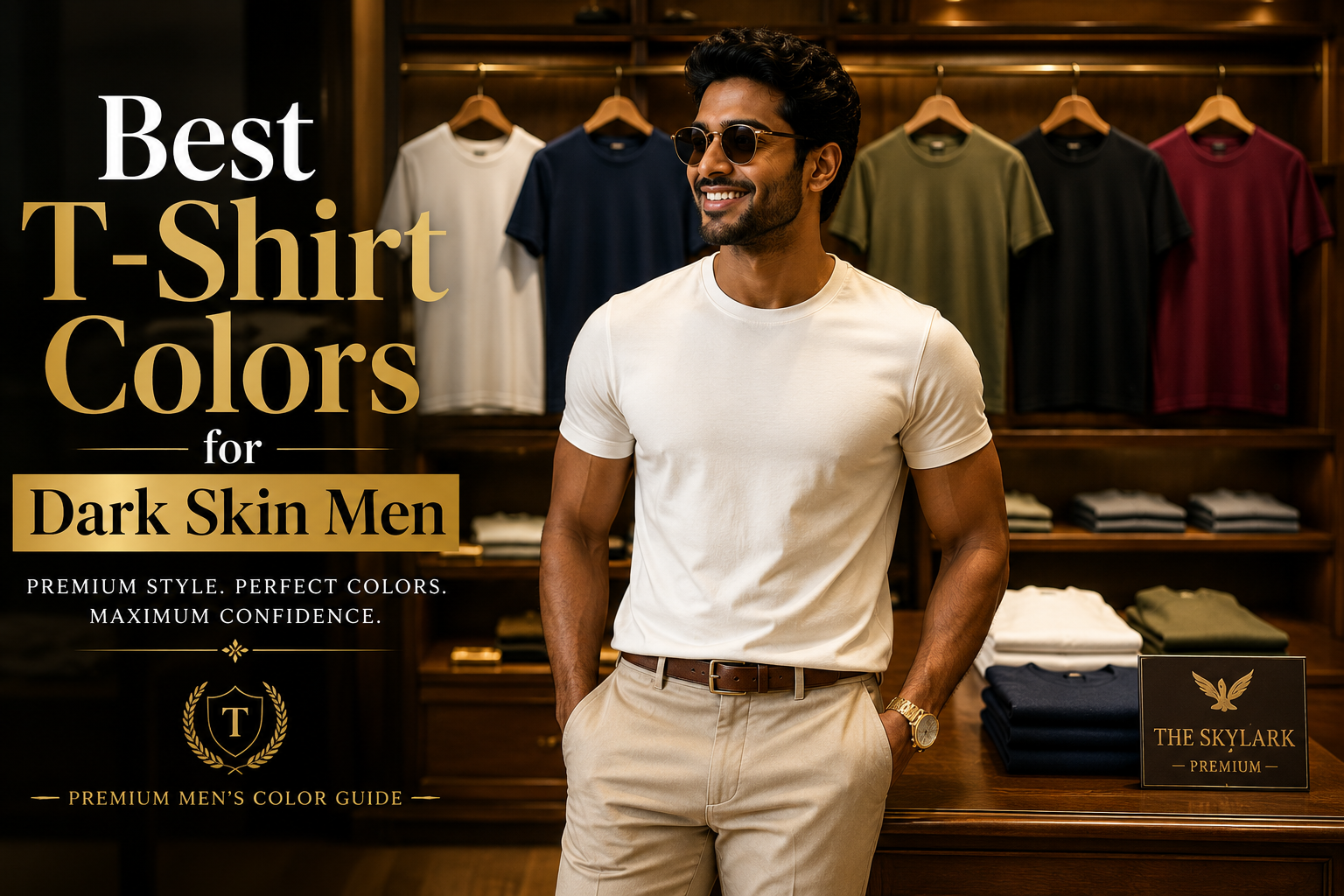 Which color makes men look more attractive