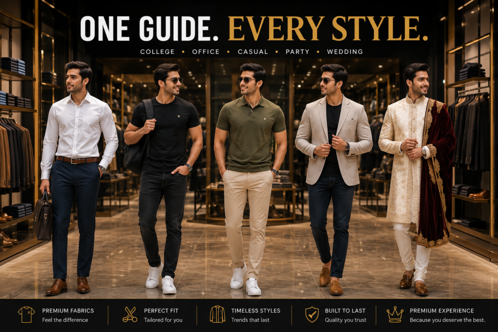 Complete Men’s Fashion Guide in Bijnor (2026 Expert Guide)