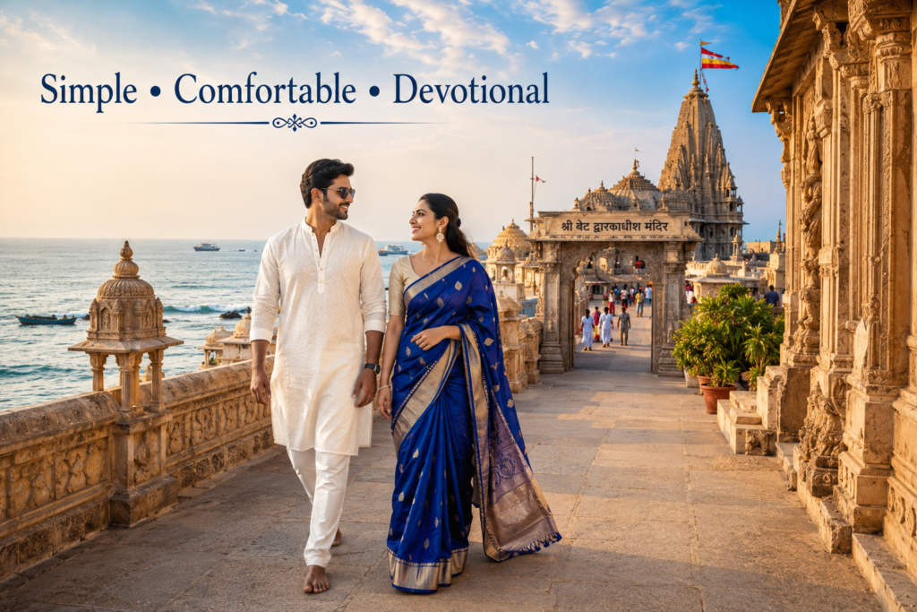 Bet Dwarka Me Couple Kya Pehne