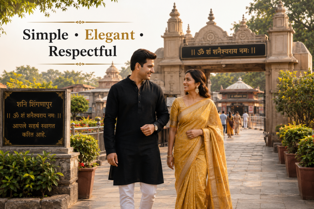 Shani Shingnapur Me Couple Kya Pehne