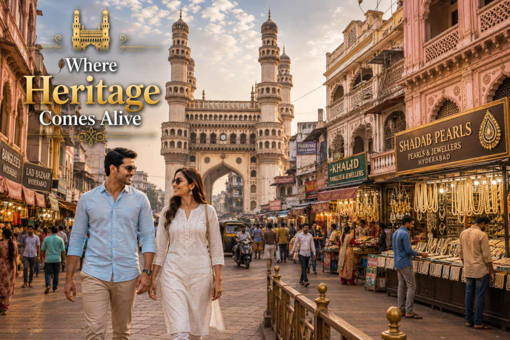 Charminar Hyderabad Me Couple Kya Pehne