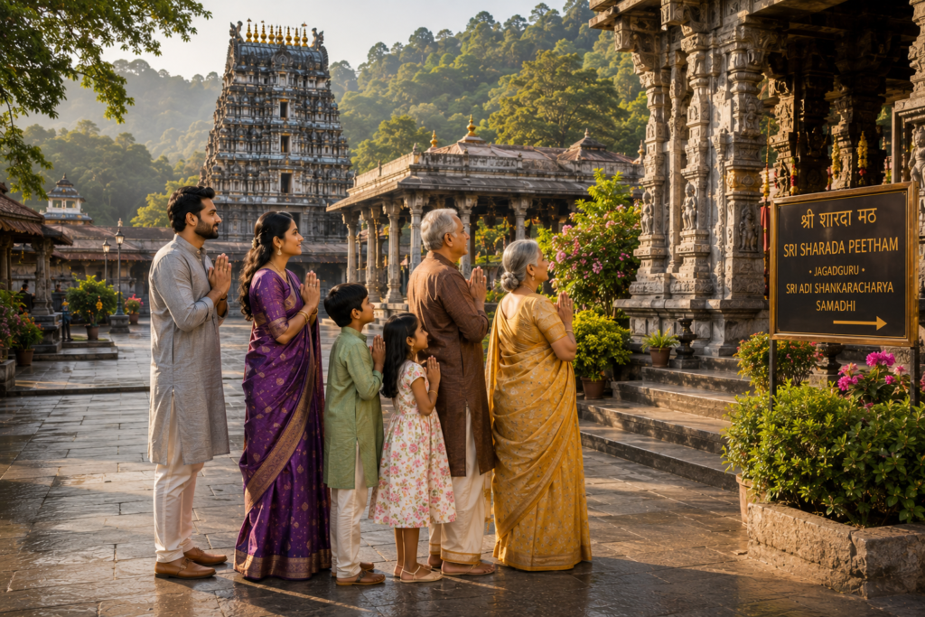  Sringeri Sharada Peeth Family Outfit Guide